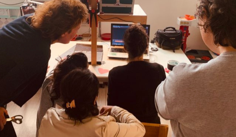 Montage vidéo à la Fabrique d'images