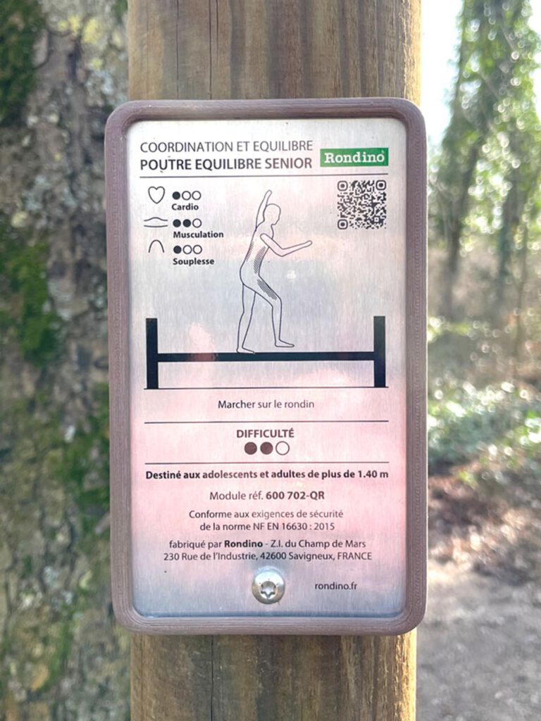 Coordination et équilibre Poutre équilibre senior