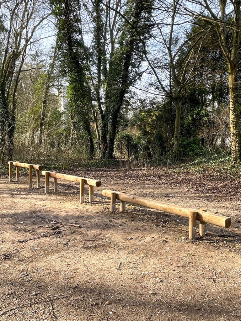Agrès sportif au Bois Joli Mai.