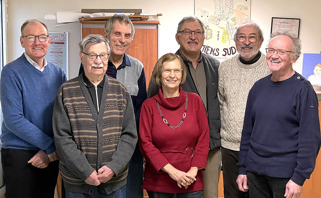 Le bureau du Comité de quartier Amiens Sud-Est