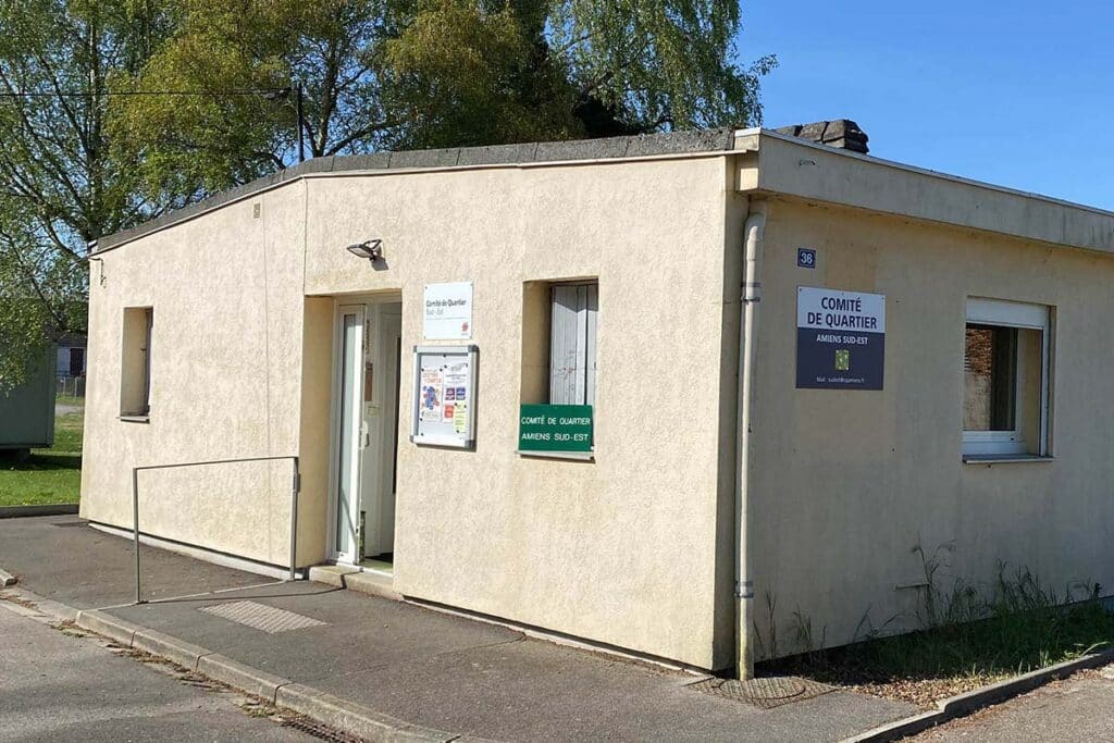 Local du Comité de quartier Amiens Sud-Est, 36 rue Jean-Marc Laurent 80090 Amiens