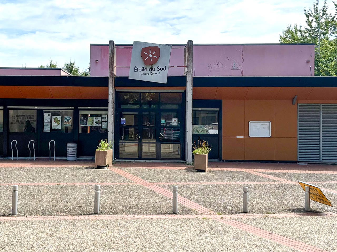 Le bâtiment de l'étoile du sud, centre culturel.