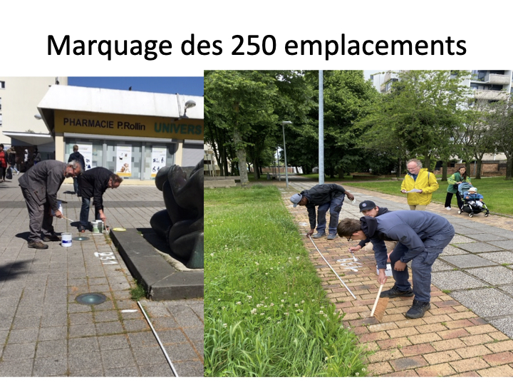 AG 2025 - rapport d'activité — marquage es emplacements pour la rèderie