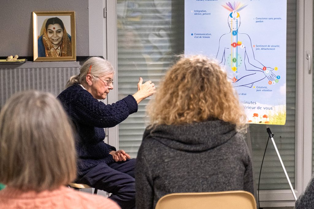 Enseignement de la méditation spontanée Sahaja Yoga