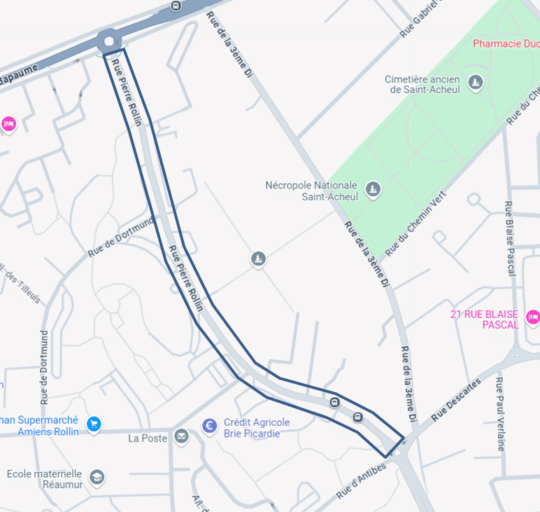 Travaux de révovation de chaussée rue Pierre Rollin