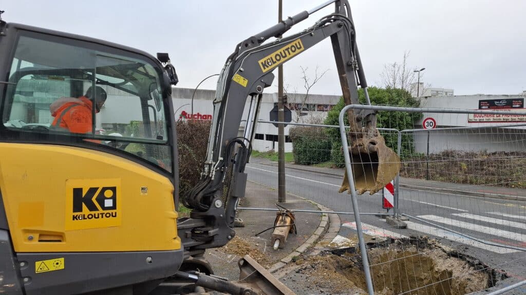Travaux rue du 8 mai 1945