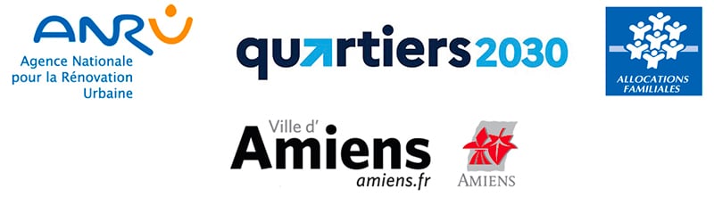 Logo des financeurs des nouveaux locaux de CAPS