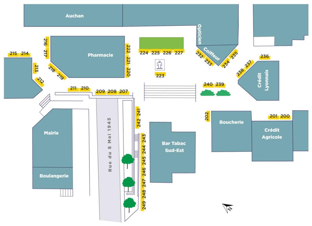 Réderie 2026 : plan des exposants place de la Statue
