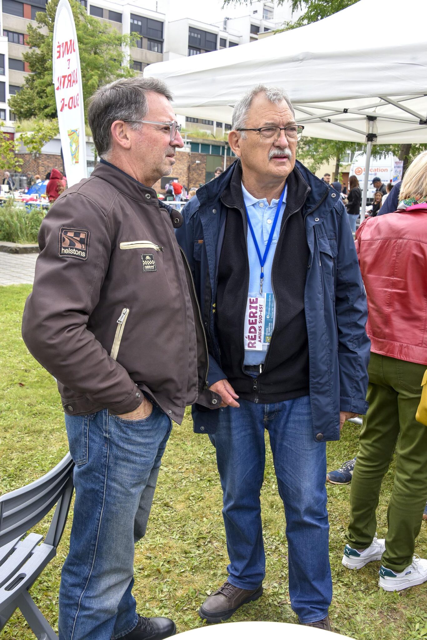 Didier Loncke, président du Comité de quartier Amiens sud-est, à la réderie du 7 juin 2026