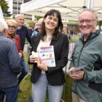 Océane Sermadiras, maire adjointe à la démocratie locale et à l'accessibilité, et France Fongueuse, élue du département de la Somme à la réderie du Comité Amiens Sud-Est.
