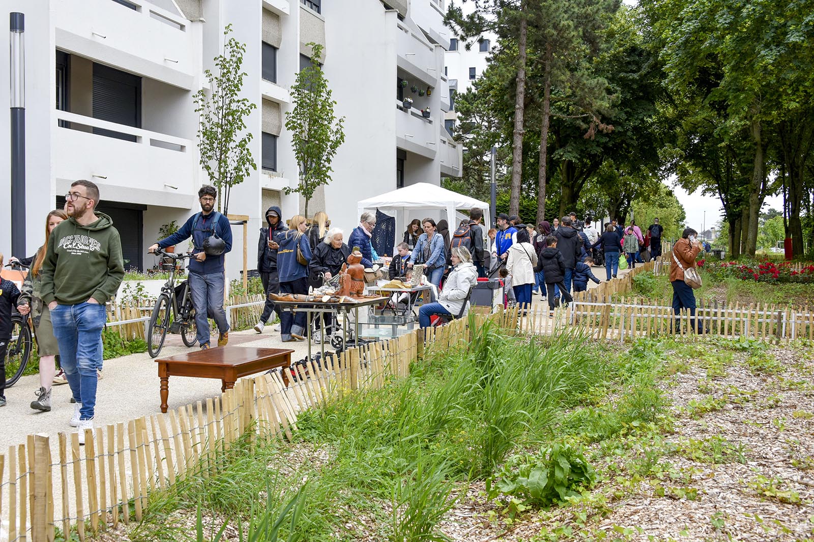 À la réderie du quartier Sud-Est
