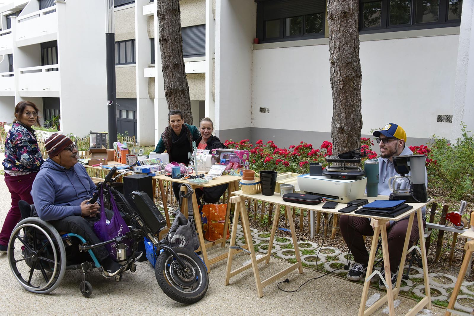 À la réderie du quartier Sud-Est