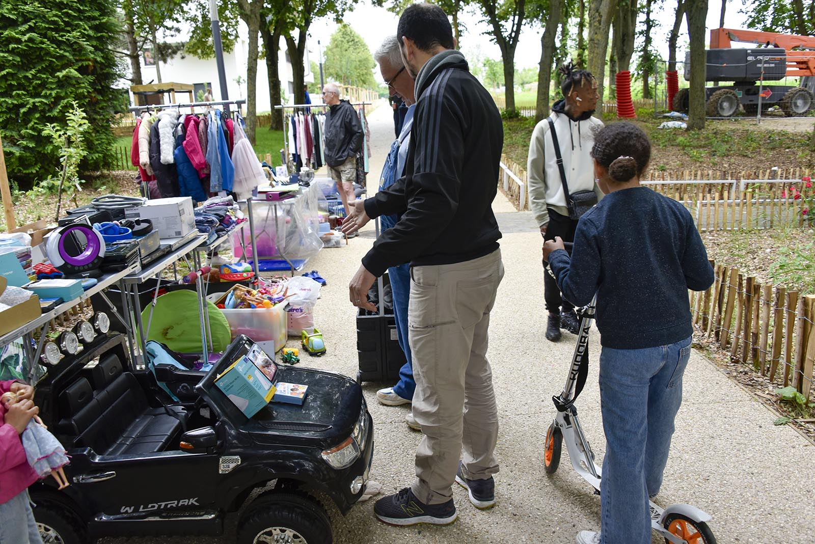 À la réderie du quartier Sud-Est